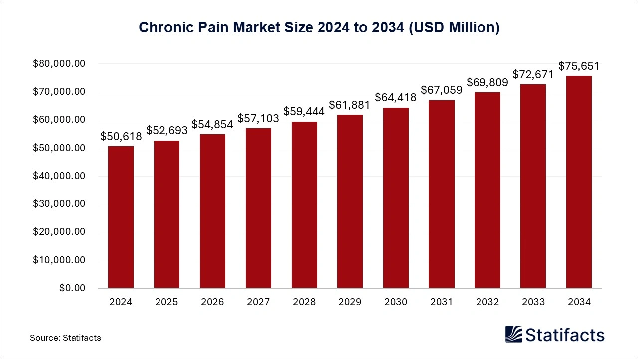 Chronic Pain Market Size 2024 to 2034